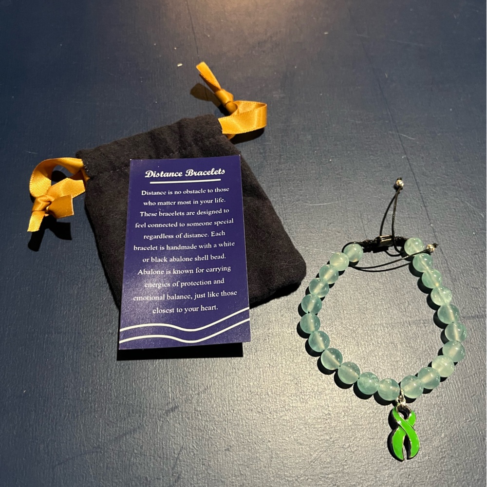 Mental health awareness bracelet